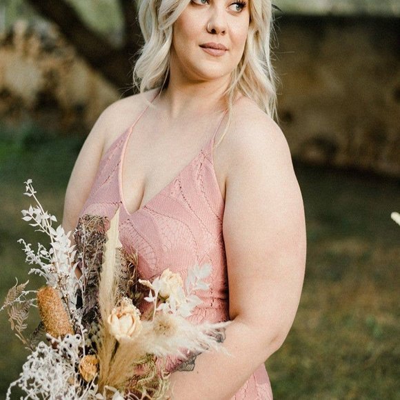 Khalessi Dress - Dusty Pink - Picture 3 of 5